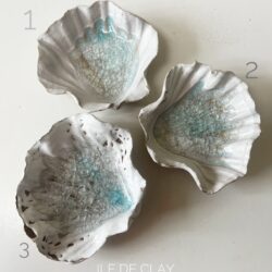 Schelpen mat wit klein